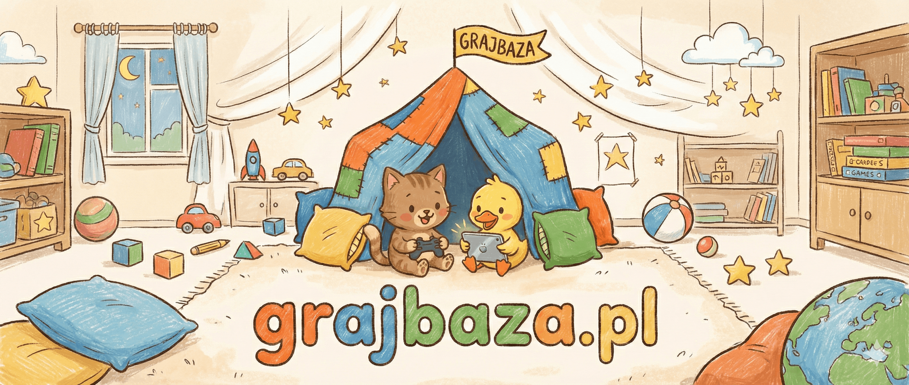 Grajbaza.pl - Gry edukacyjne i zabawne dla dzieci